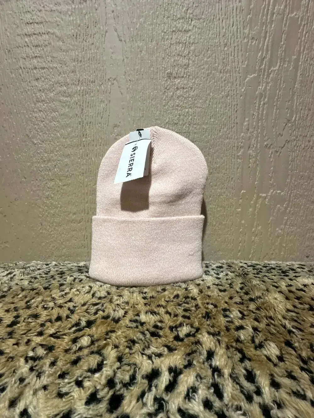 Carhartt A18 Knit Cuffed Beanie Irregular in Ash Rose